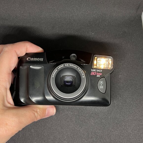 Title: Canon Sure Shot 80 Tele / Autoboy S / Prima Super 80 – Tested & Working - Picture 6 of 6